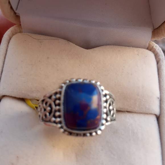 turqouise Jewelry - 925 TURQUOISE 2.98 CTW RING  NWT